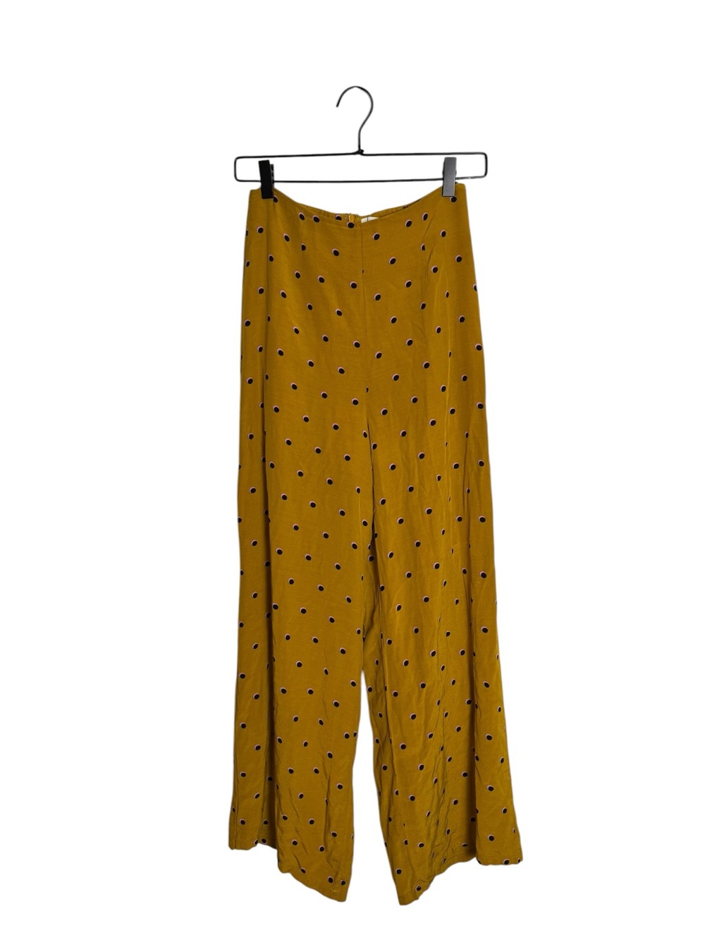 ASTR the Label Mustard Yellow Burke Printed Wide Leg Pants